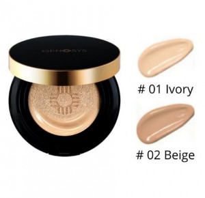 Genosys / Для макияжа Skin Caring Blemish Balm Cushion #01 IVORY Refill - Сменный блок для кушона, тон Айвори, SPF 50 1 упаковка
